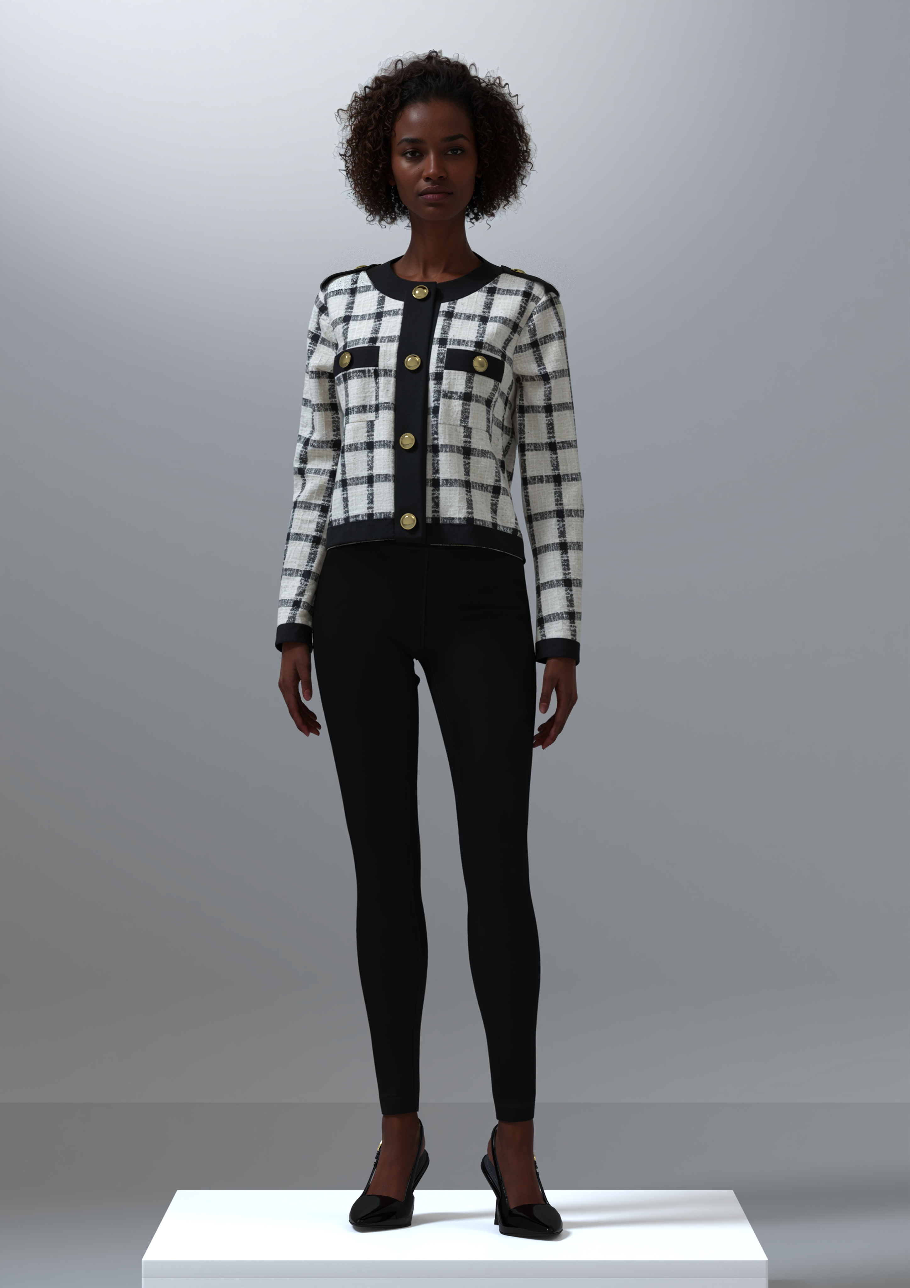 GIACCA CROP GIROCOLLO